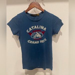 Vintage Lucky Brand Catalina Johnson Motors T-Shirt